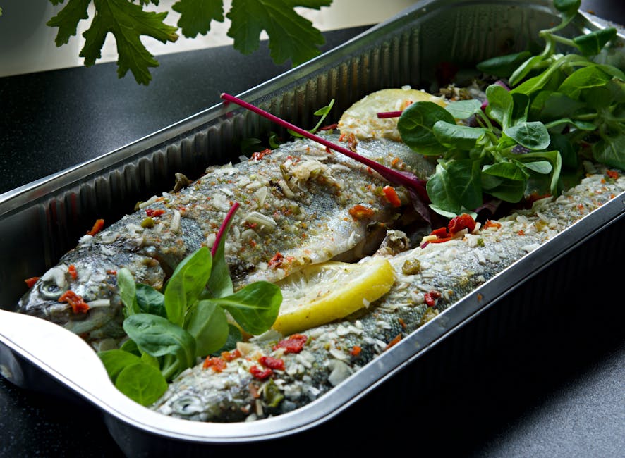 Lemon Herb Baked Trout