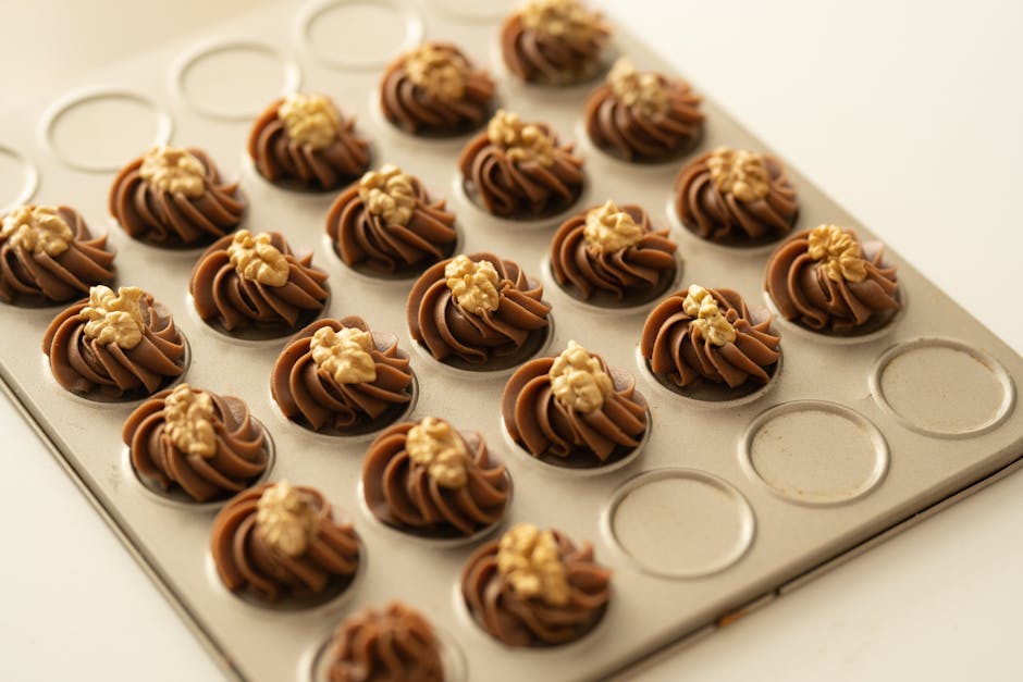 Biscuits au chocolat et noix