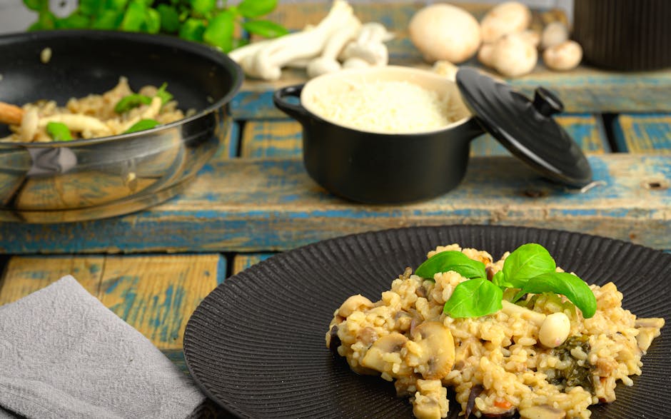 Quebec-Style Risotto with Wild Mushrooms