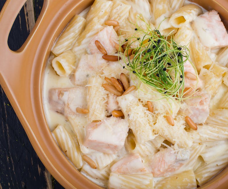 Nouilles au Saumon et Épinards