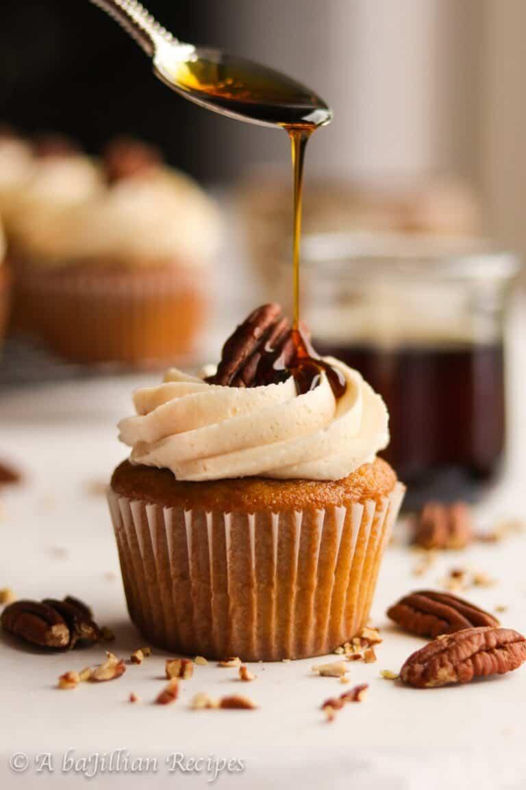 Maple Pecan Cupcakes