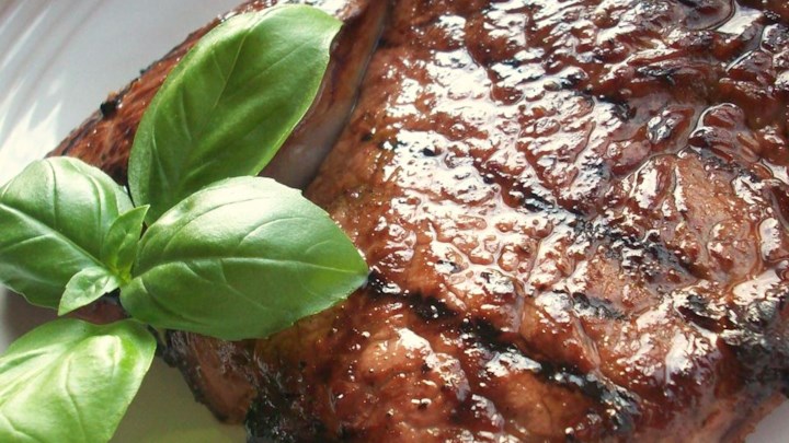 Savory Garlic Marinated Steaks