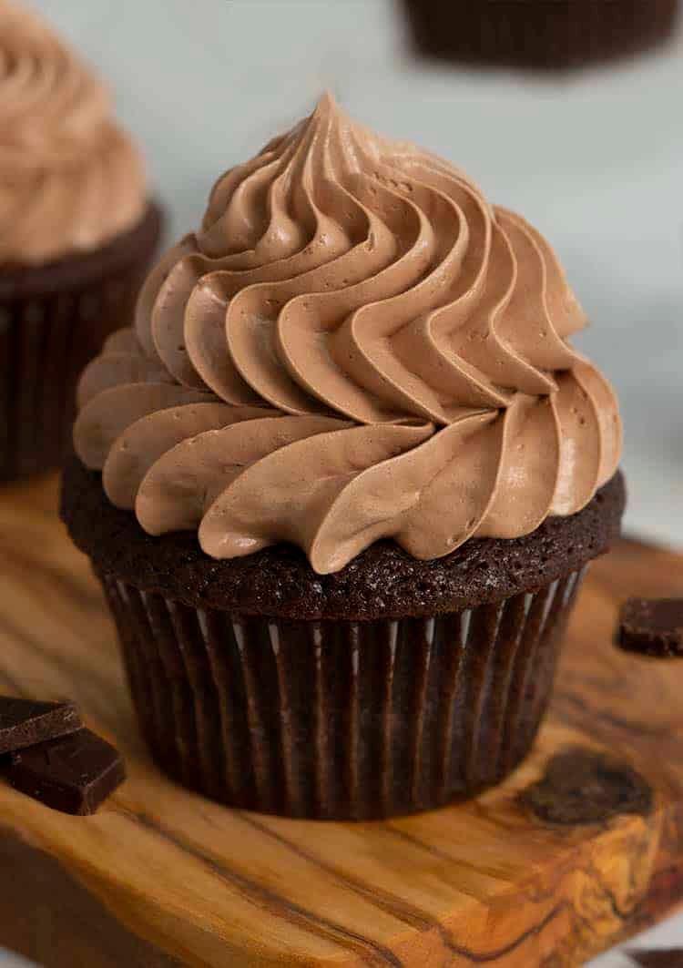 Chocolate Maple Cupcakes