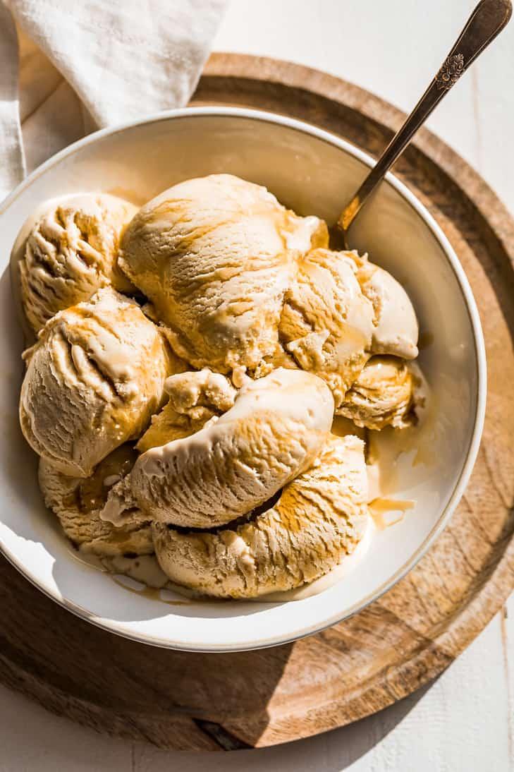Maple and Cinnamon Ice Cream